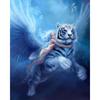 5d Алмазная вышивка Летающий тигр Принесите девушку Алмазная картина Вышивка крестом Горный хрусталь Домашний декор