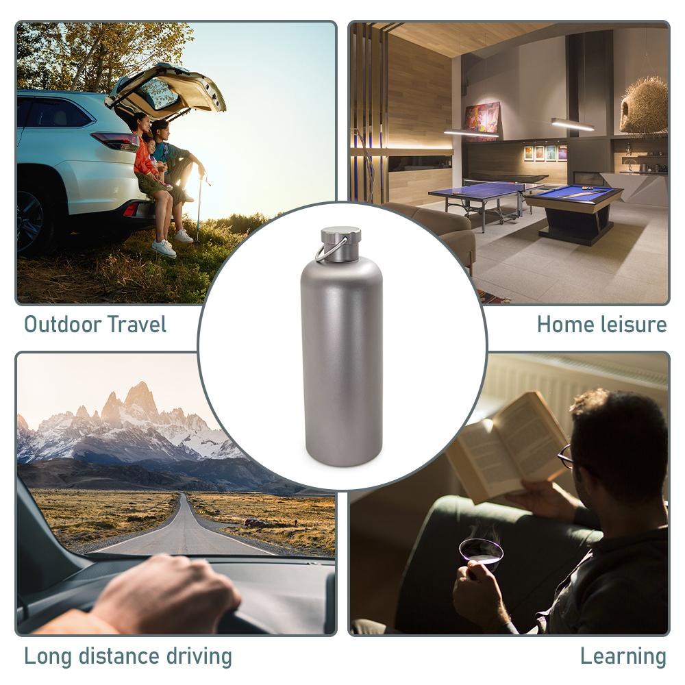 Титановая бутылка для воды 600 мл/800 мл, легкий вес для бутылки с водой для кемпинга на открытом воздухе