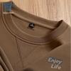 Мужской свитшот с круглым вырезом и принтом букв от Jeanswest Life
