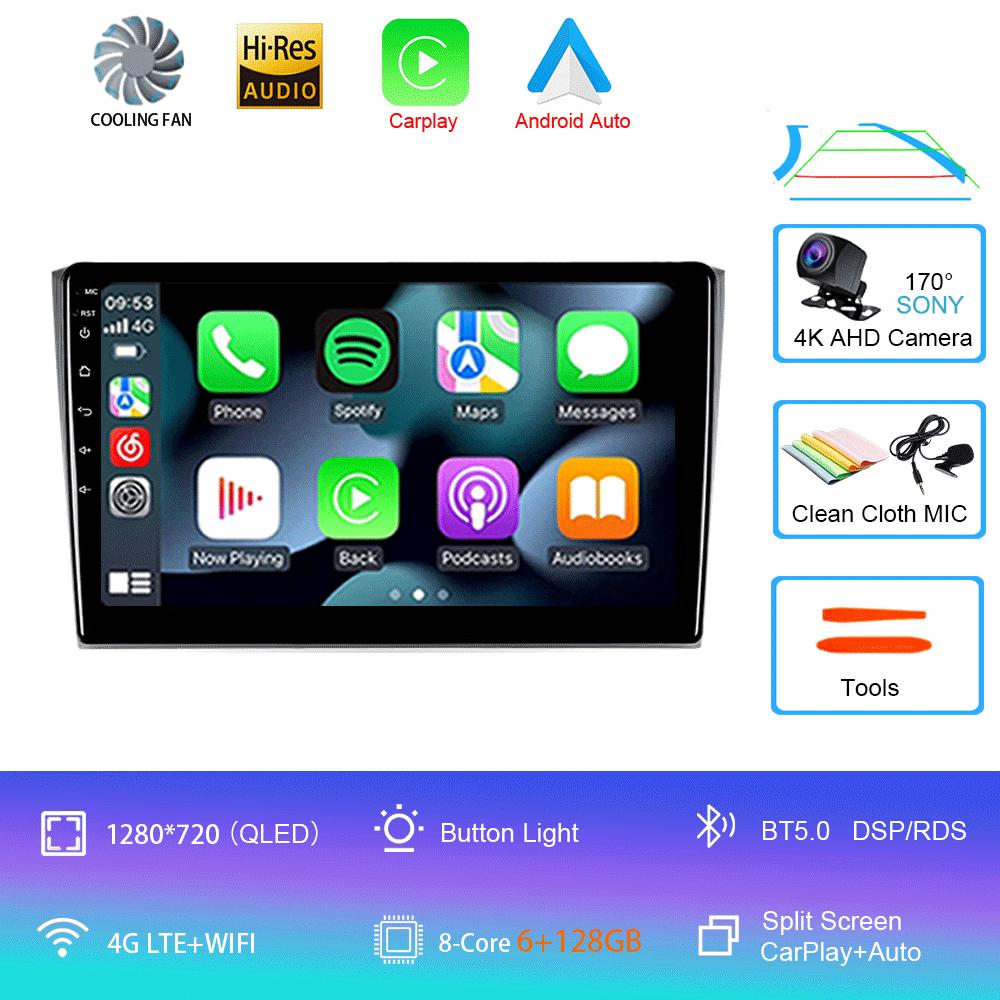 For Mazda CX9 CX-9 TB 2006 2007 2008 2009 2010 2016 Car Radio Android 14 Carplay Auto Multimedia Player Video Stereo WIFI+4G DSP