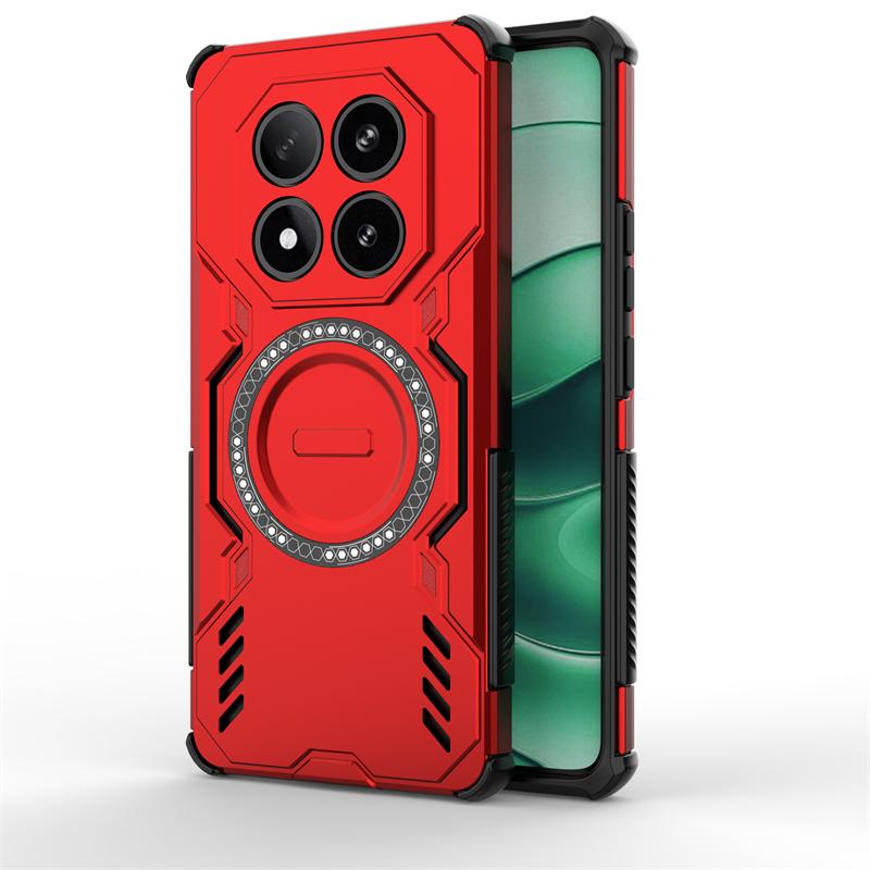 Жесткий защитный чехол для Xiaomi Poco X7 Магнитный адсорбционный чехол для беспроводной зарядки Poco F7 Ultra F7 Pro X7 Pro Чехол для Poco X7 Чехол