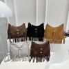 Bohemian Ethnic Fringe Bag For Women Small Shoulder Crossbody Purse