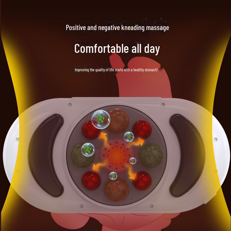 Электрический массажер для живота Bianstone с функциями подогрева и разминания