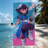 Классическая игра S-Street F-Fighter-Chunli Полотенце Быстросохнущие Пляжные полотенца Подходят для Бассейнов Кемпинга Йоги И Тренажерного зала
