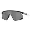 Oakley Lightweight and Sophisticated Plate Frame Irregular Sunglasses Unisex Black