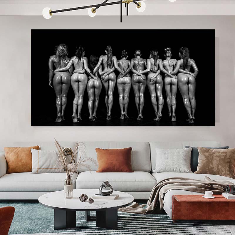 Modern Sexy Lady Nude Artistic Woman Model Posters And Prints Wall Art Canvas Painting Home Living Room Decoration Poster