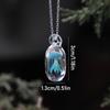 Jewelry Glassy Jellyfish Necklace Coloured Glaze Ocean Style Chain Choker  Gift
