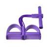 1Pc6-Tube Elastic Yoga Pedal Pull Resistance Band, Suitable For Abdominal/Waist/Arm/Leg Stretching Slimming Training