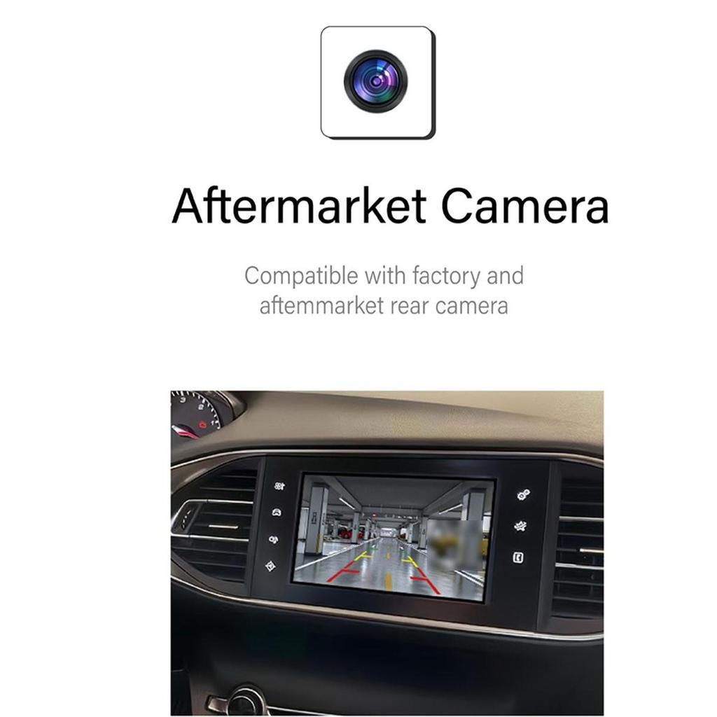 Sinairyu Беспроводной автомобильный комплект CarPlay Android, совместимый с Peugeot 208 308 408 508, модуль SMEG MRN Mirror Link