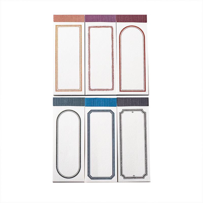 Набор мини-заметок «Прекрасный день»: Ретро-стикербук для ведения дневника (без клея)