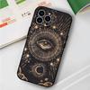 Таро Лунная Ведьма Таинственный Тотем Для iPhone 17 air 16 15 14 13 12 11 Pro Черный Мягкий Чехол для Телефона