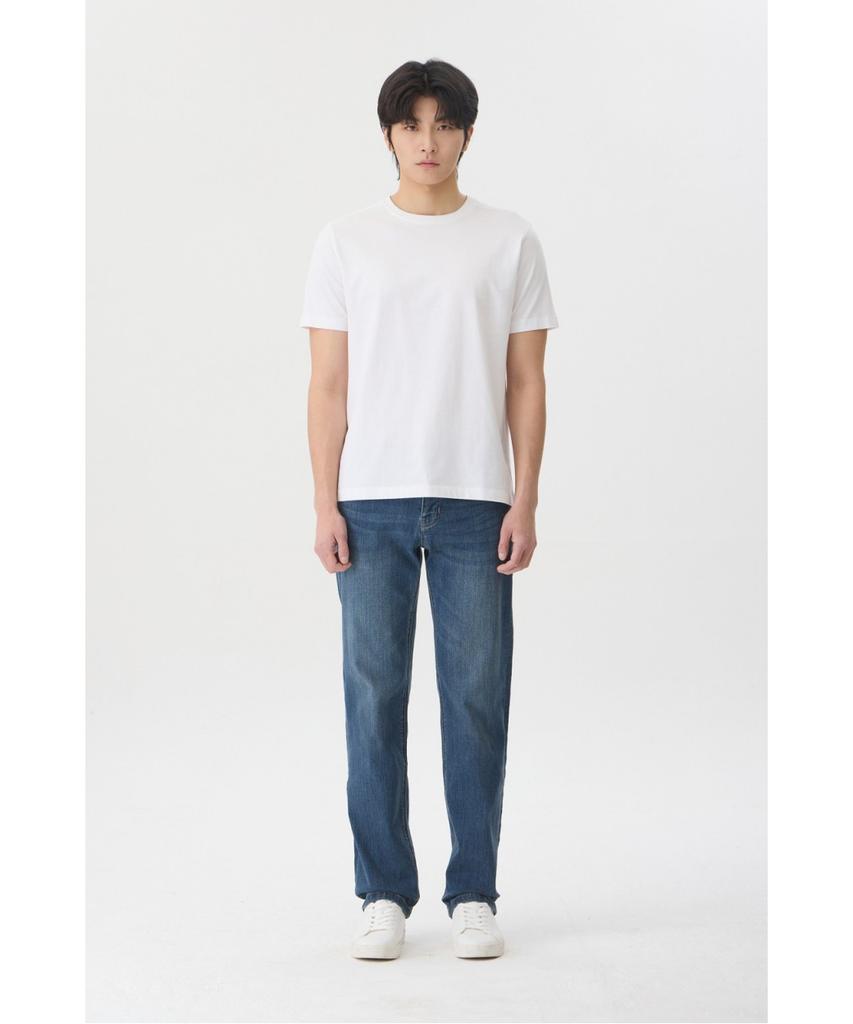 BRENTWOOD [2Pack] Solid Round Neck T-Shirt White Bitax26100Whx