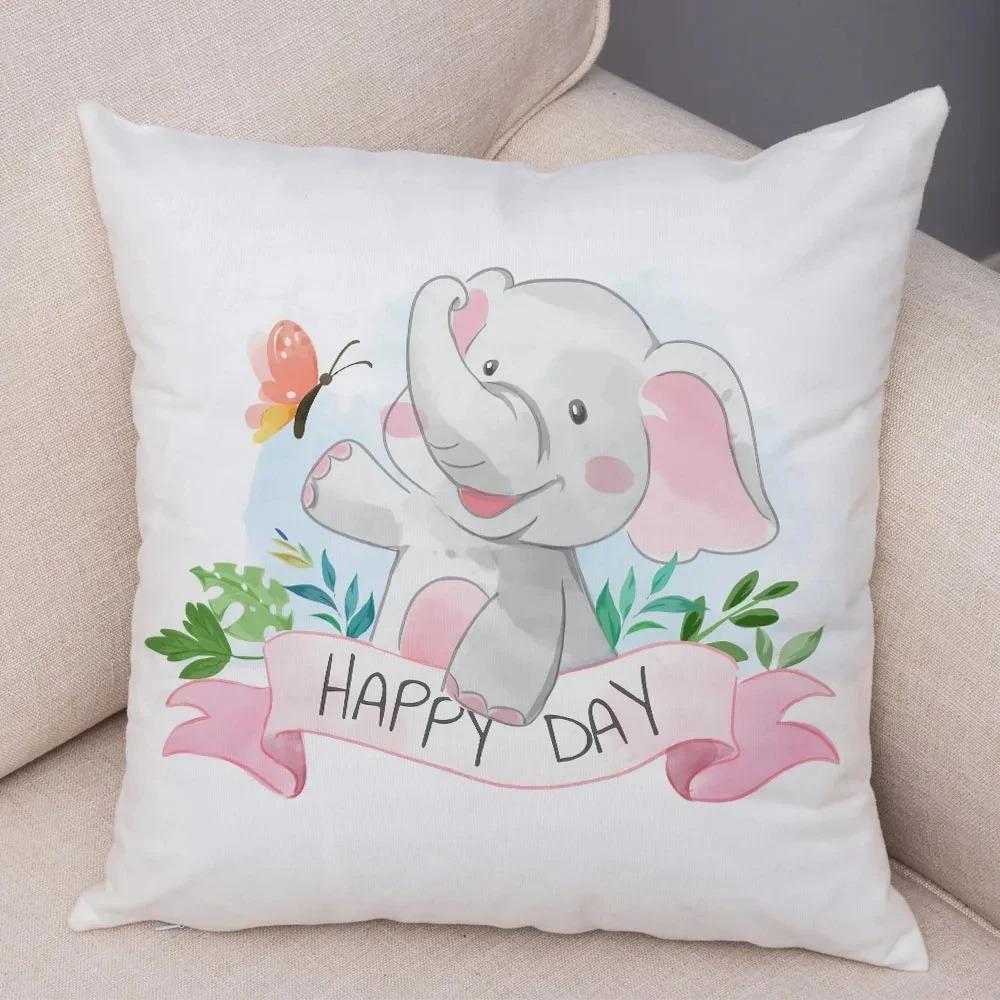 Динозавр Лев Жираф Декоративная наволочка для автомобиля Украшения Офис Гостиная Диван Домашняя наволочка