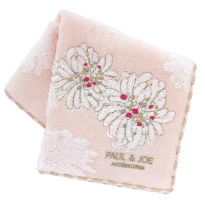 PAUL JOE ACCESSOIRES Полотенце Носовой платок с вышивкой хризантем Полотенце для рук 25 см и (розовый) Женщины Приблизительно. 000287-0004-01