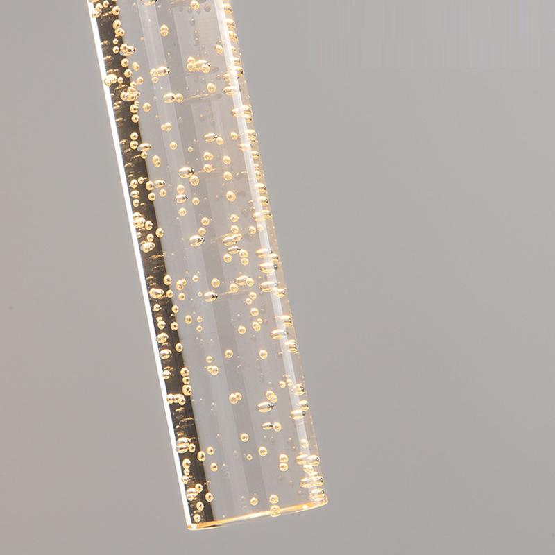 Современный золотой настенный светильник, светодиодный акриловый прикроватный светильник для гостиной, спальни, кабинета, декора балкона, лампа