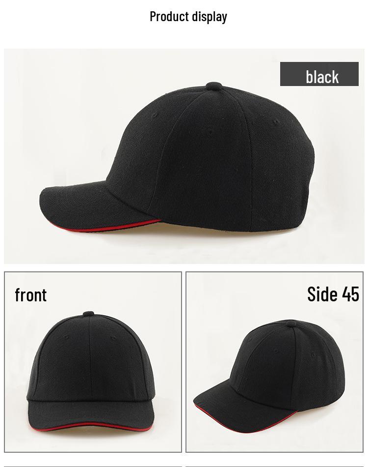 Gu Bangda Lightweight Anti-Collision Duck Tongue Cap - Protective Baseball-Style Work Hat