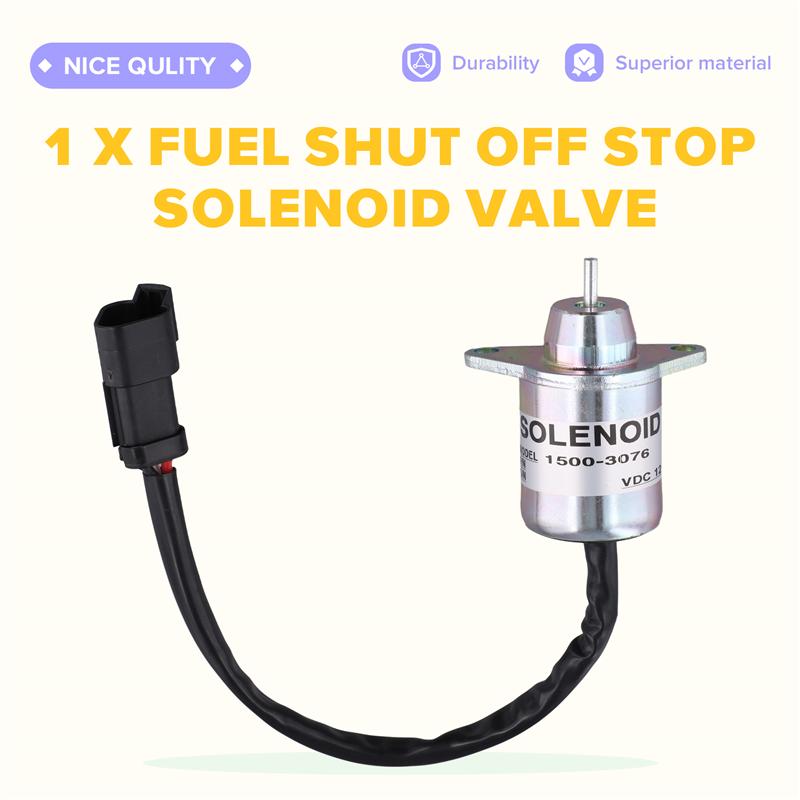 Fuel Shut Off Solenoid Valve Stop Solenoid Valve Stop Solenoid Valve For Yanmar 12V