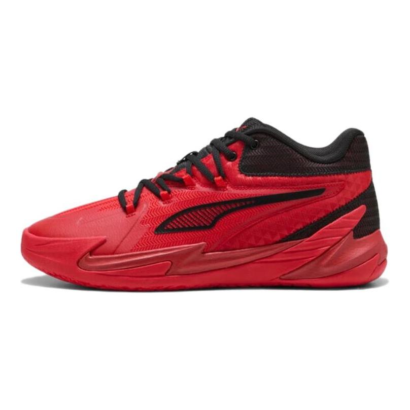 Puma Кроссовки для баскетбола Dagger Unisex Низкие Красный Черный 311353-08