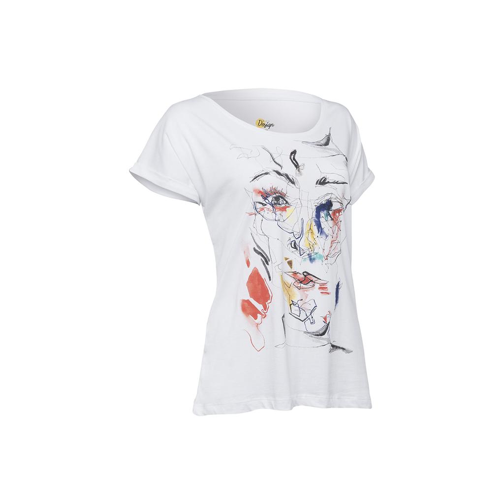 Biggdesign Red Face T-Shirt