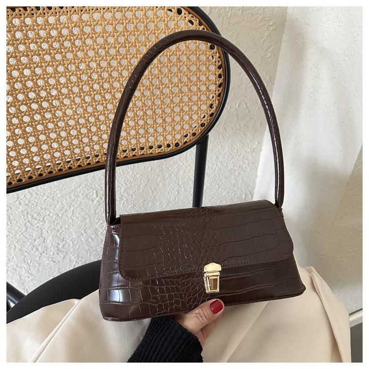 Осенняя ретро маленькая сумка 2024 года, новая модная сумка-мессенджер для женщин, простая сумка через плечо в иностранном стиле