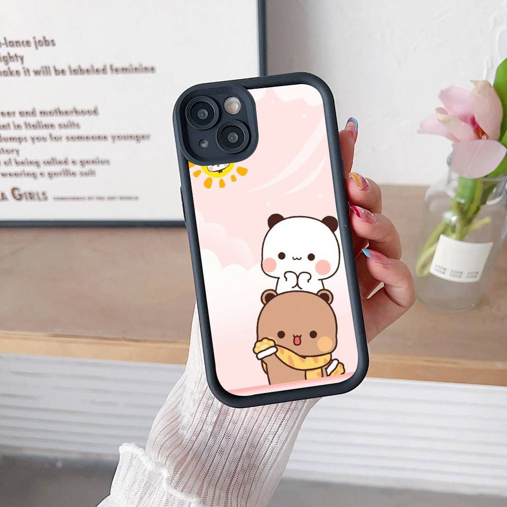 Чехол для телефона BuBu And DuDu для IPhone 17 16 15 14 13 12 11 Air Plus Pro Max Мягкая задняя крышка