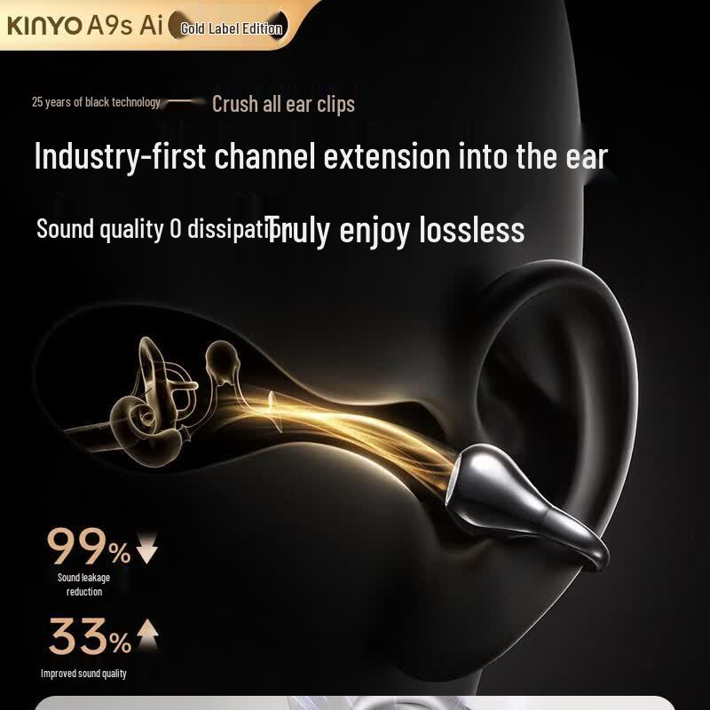 Bluetooth-гарнитура Kinyo A9AI с клипсой