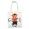 Сумки через плечо Pooh Shopper из холста Teddy Bear Fashion Harajuku Print Handbags