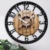 25cm Iron Wall Clock for School, Library, or University Campus