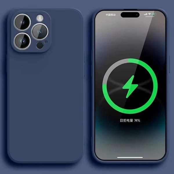 Роскошный жидкий силиконовый чехол для телефона iPhone 16 11 13 12 14 15 ProMax Чехлы Противоударный чехол для iPhone 15 Plus Аксессуары