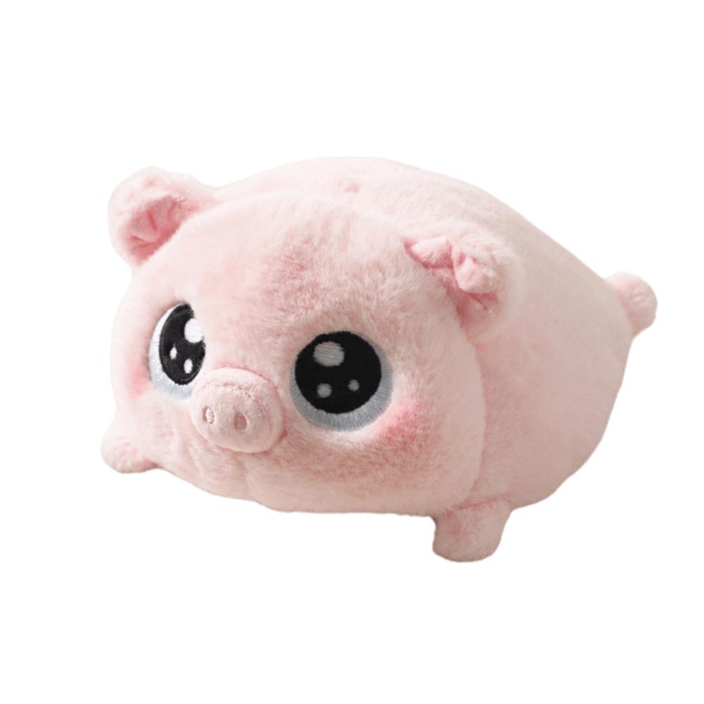 Cartoon Plush Piglet Doll Round Little White Dog Plush Toy Elephant Plush Toys Home Decoration