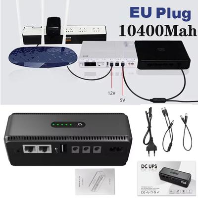 2025 Новый 8800/10400 мАч источник бесперебойного питания постоянного тока ИБП маршрутизатор оптический Cat встроенный адаптер резервный источник питания 5 В 9 В 12 В 24 В