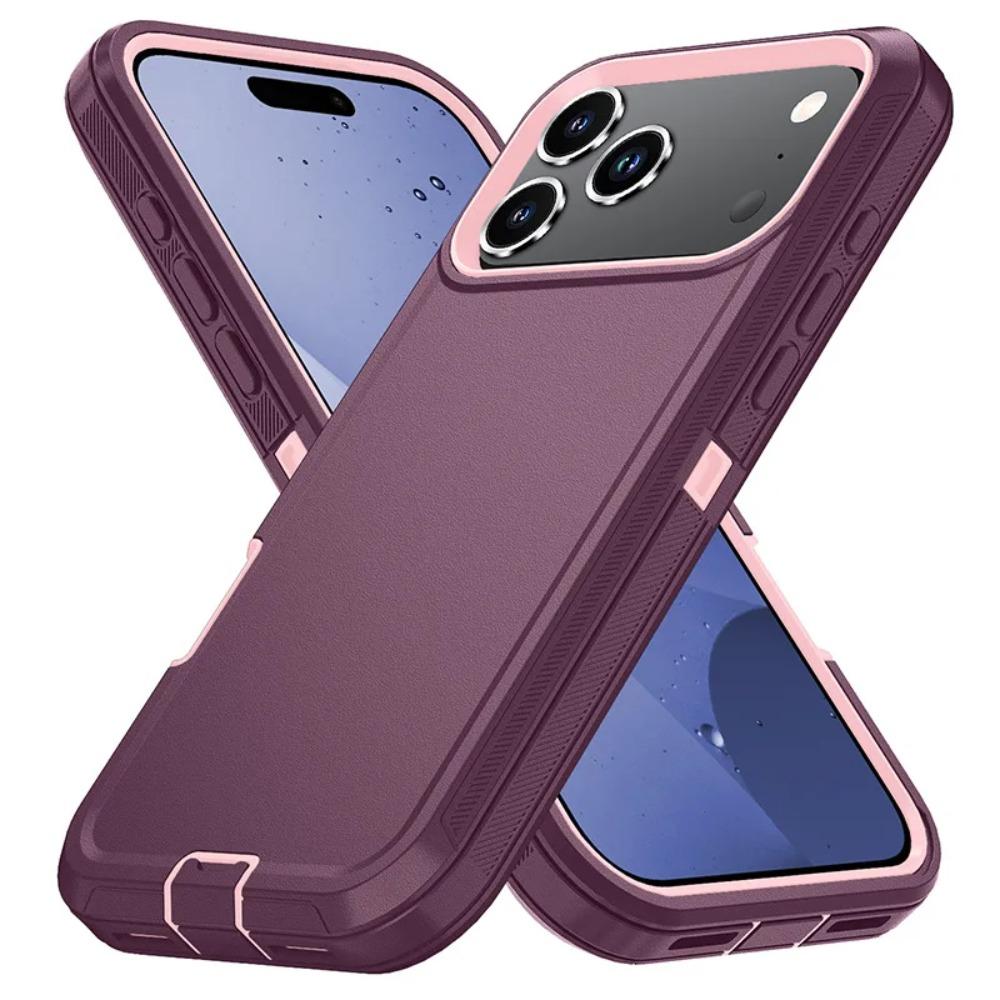 Бизнес-военный класс Защитник с коробкой Чехол для iPhone Air 17 16 15 14 13 12 Pro Max Ott Armor Box Пылезащитный Ударопрочный Защитный Чехол Зажим для ремня