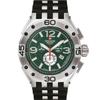 Aviator Supersize Chronograph Rubber Strap Green Dial Quartz 7033.9834 100M Men's Watch