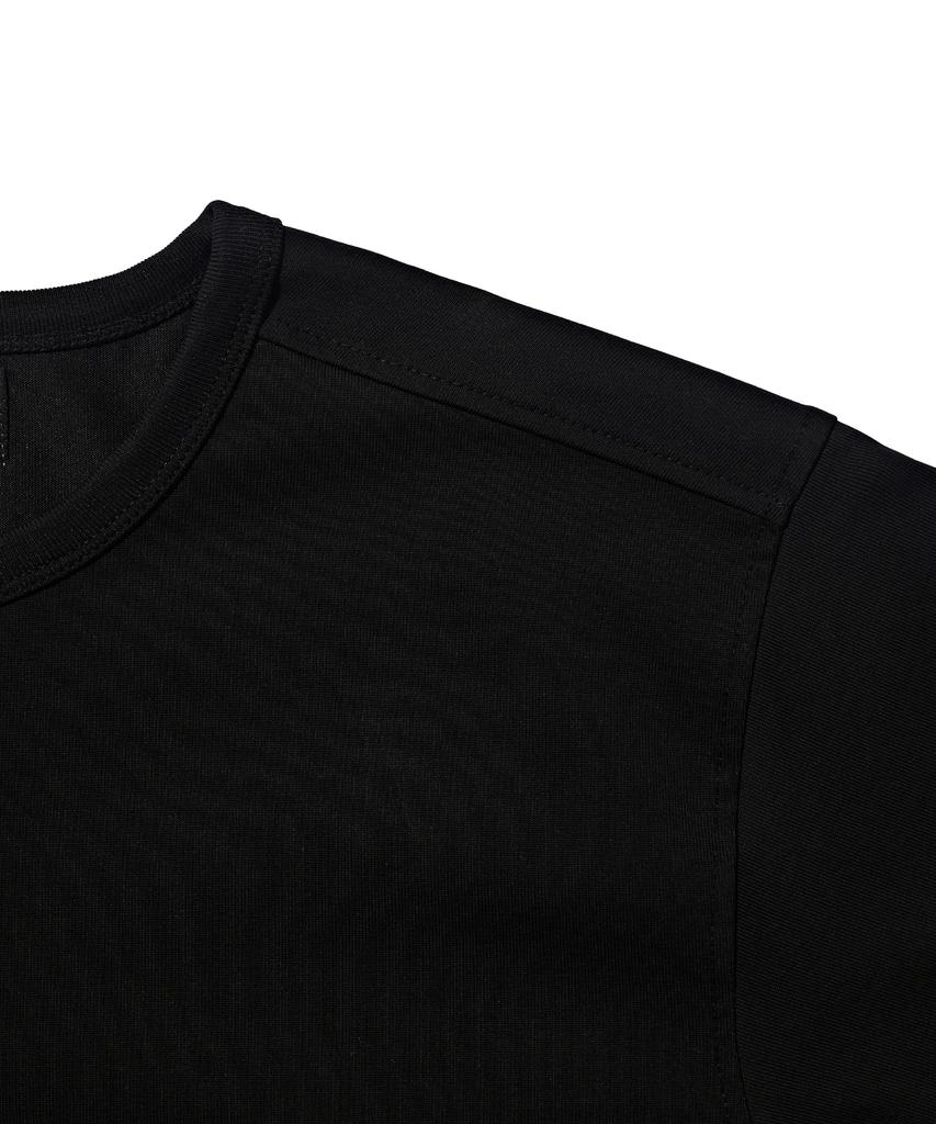 CARGOBROS Henley Neck Cool Aero Short Sleeve T-Shirt (Black)