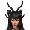 Украшения на Хэллоуин, повязка на голову для косплея, повязка на голову с рогами овцы на Хэллоуин, девушка