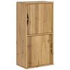 VidaXL Armoire latérale ODDA 40x24x79 cm bois massif pin, armoire, buffet, meuble de rangement de cuisine, meuble de 4103591