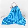 90cm Satin Silk Scarf Soft Head Scarf Luxury Square Neck Scarves  Ladies/Girls