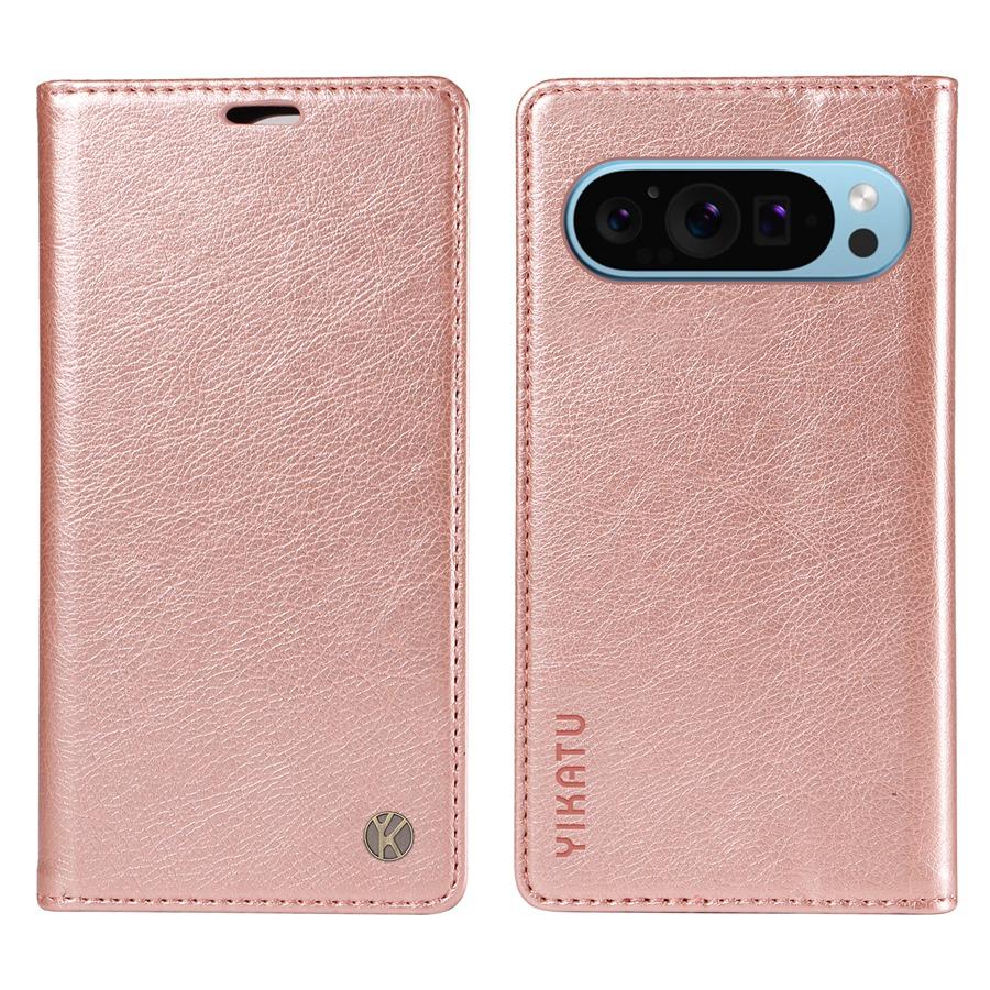 Премиальный кожаный прочный магнитный чехол для телефона Google Pixel 9 Pro Pixel 8 8 Pro 9A 8A 7A Pixel 6 6A Pro чехол-кошелек с подставкой и отделениями для карт