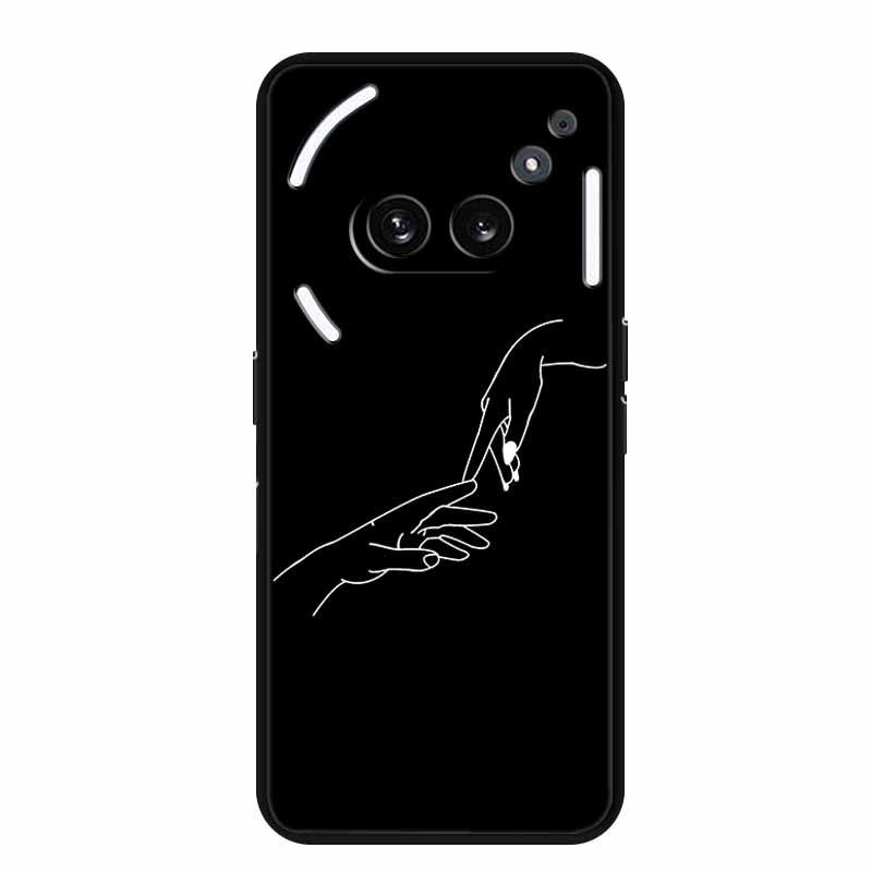 Светящийся чехол-бампер из ТПУ для Nothing Phone 2A - Персонализированный простой цветной дизайн