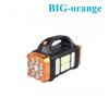 High Power Led Flashlights Camping Torch Work Light Solar Charge 4 Gear USB Rechargeable Light Waterproof Light for Outdoor