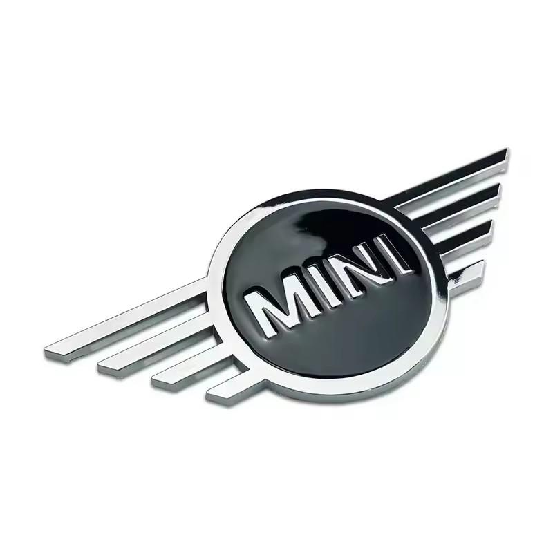3D Металлический Задний Значок для Автомобиля Mini Cooper F55 F56 F54 Countryman Clubman JCW R56 R60 F60 Передняя Наклейка-Эмблема Аксессуары