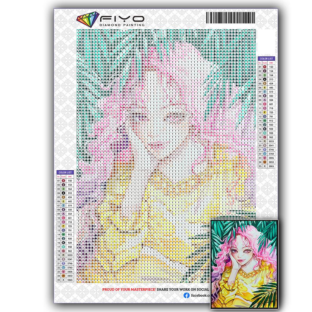 Набор для алмазной живописи Девушка-девушка 5D DIY Алмазная вышивка Портретные фотографии Стразы Мозаичное украшение