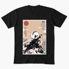 2B NieR Automata Йорха Нет. 2 Тип B Аниме Футболка для Геймера 0607 Ваифу Девушка Киберпанк Графика C