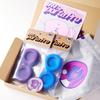 Амбушюры YAXI для Koss PORTAPRO, 2 пары плюс чехол, сине-фиолетовые
