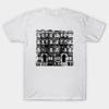 Asian Size Cotton Unisex Tshirt Print T-shirt Graffiti T-shirt No-Cut Print Regular Fit