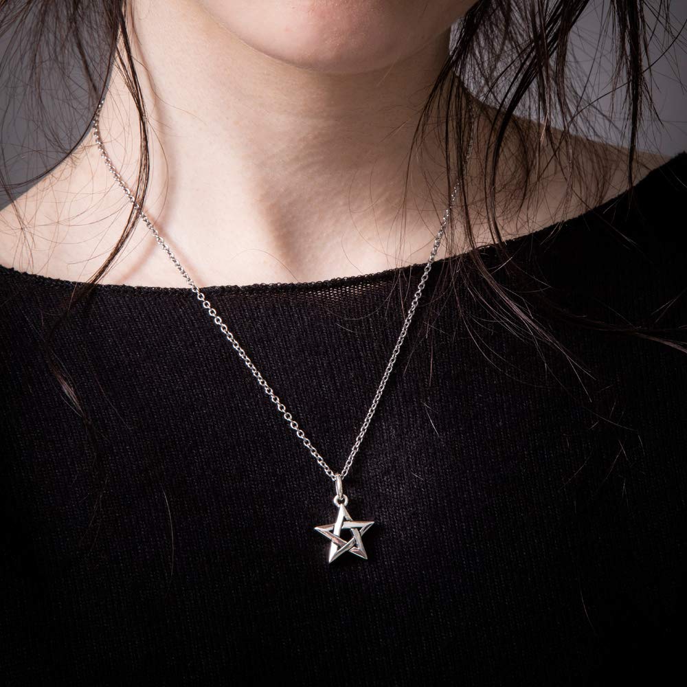 ARTEMISKINGS Подвеска в виде пентаграммы Серебряные аксессуары Брендовые ювелирные изделия Серебро 925 [Artemis Kings] [Только топ] ak-akp0115 Мужские Женские