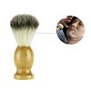 (Бризанд) Мужская кисть для бритья Bear Brush Best Badger Hair Shave Wood Razor Barber Tool