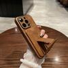 Кожаный чехол-кошелек с слотом для карт для Apple iPhone 16 Pro Max: Бизнес-защита от падений для iPhone 14, 15 и 13