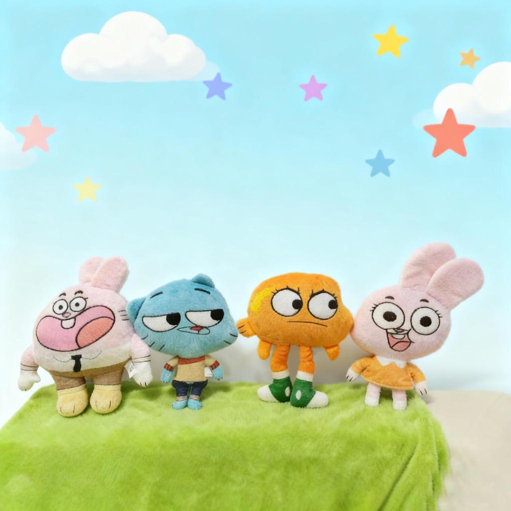 Плюшевая фигурка-игрушка из аниме «Удивительный мир Гамбола»