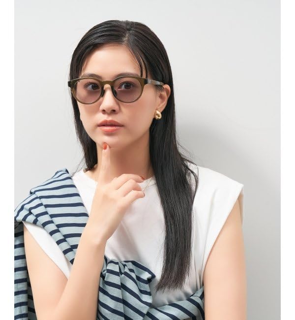 [Zoff] Солнцезащитные очки в стиле Бостон (ЗеленыйОливковый)  UNITED ARROWS GOLF [SNAP GRIP] United Arrows Golf, Противоскользящий, Легкий, Защита от УФ-лучей, Мужской,